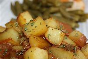 Honey-Mustard Roasted Potatoes