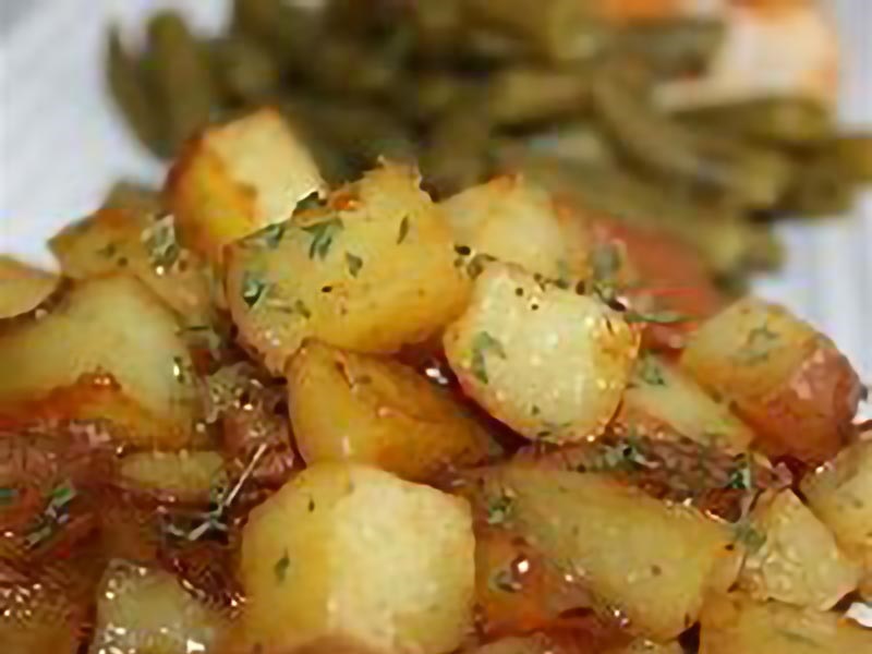 Honey-Mustard Roasted Potatoes