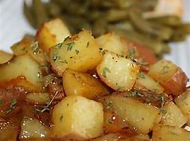 Honey-Mustard Roasted Potatoes